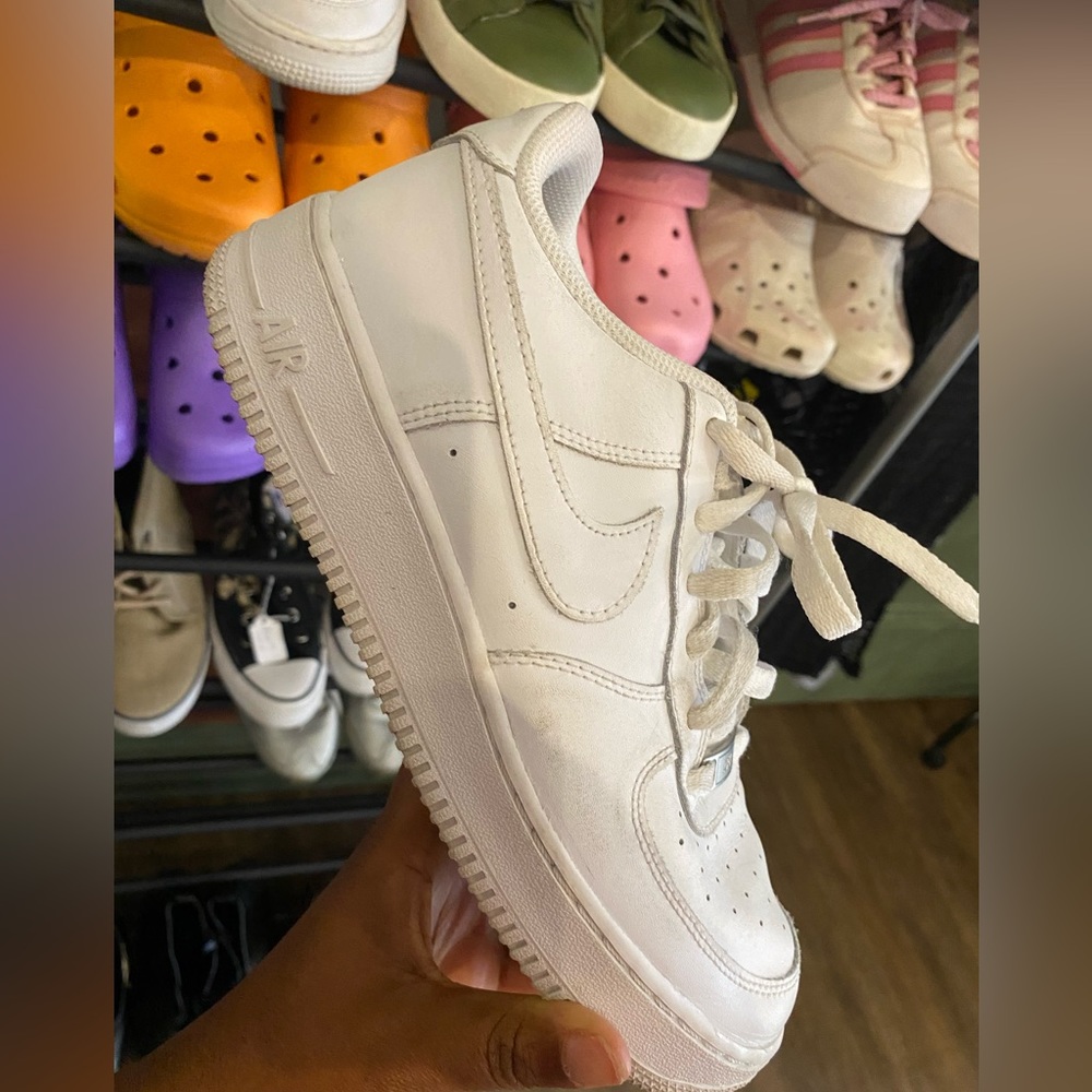 White Air Force ones